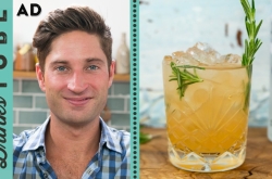 Fireside Grapefruit & Rosemary Vodka Cocktail 