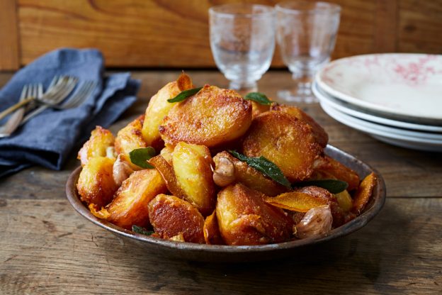 How to make roast potatoes with sage & orange