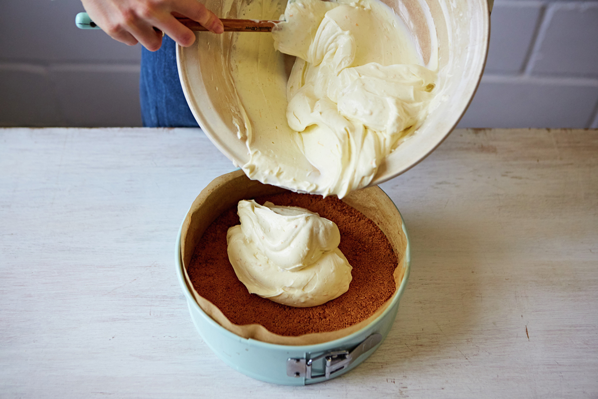 How to make cheesecake Jamie Oliver Features