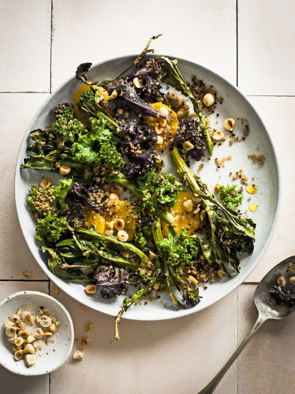Warm winter salad