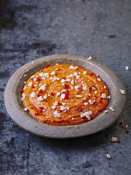 Easy dips - spicy feta & pepper