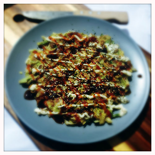 Omelette - Japanese pancake