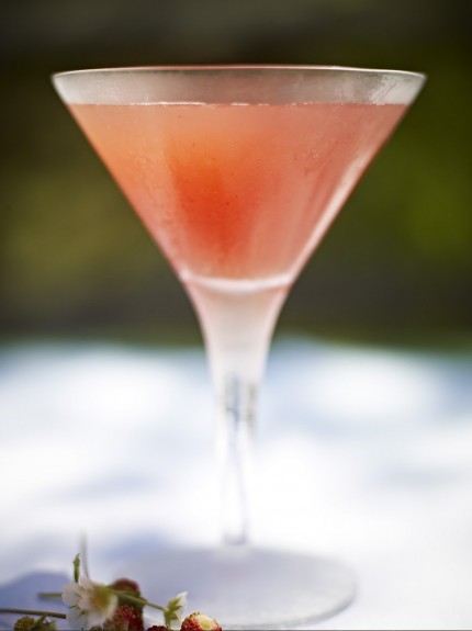 Strawberries - martini