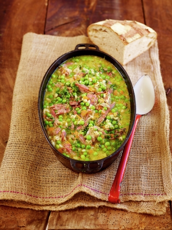 Ham & peas