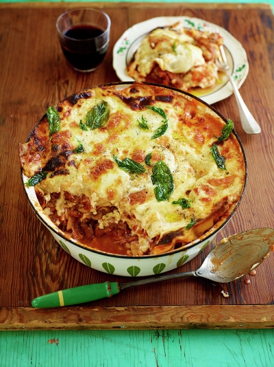 Incredible leftover lasagne