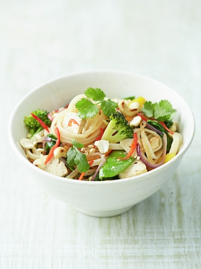 Veggie noodle stir-fry