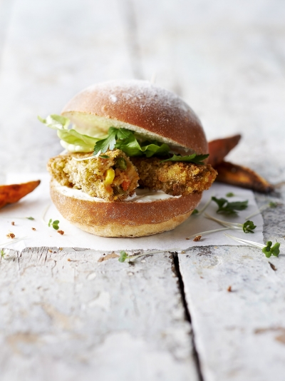 Veggie ‘fish finger’ sandwiches
