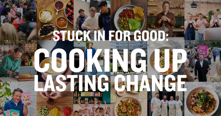 Jamie Oliver - Social Impact Report 2025: Stuck in for good: Cooking up lasting change