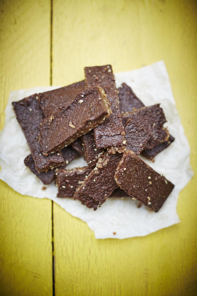 Nobake vegan chocolate fudge bars Jamie Oliver Features