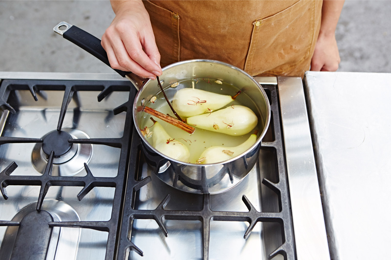 How to make poached pears Jamie Oliver Features