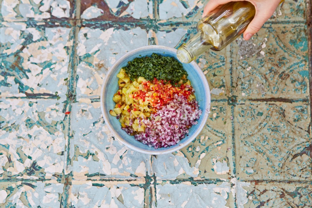 How to make pineapple salsa Jamie Oliver Features