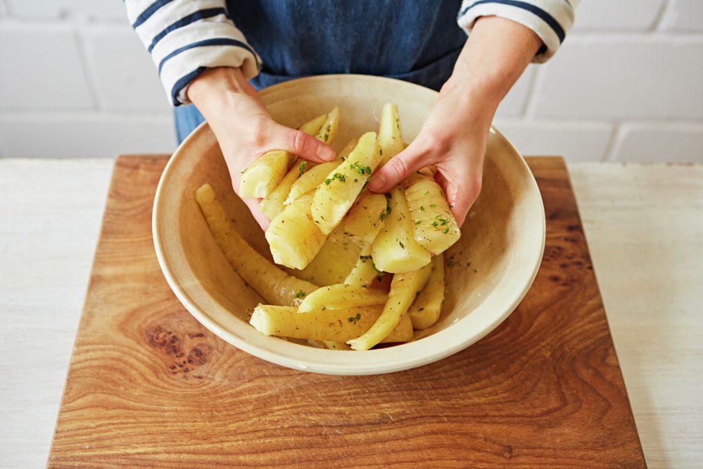 How to make roast parsnips Features Jamie Oliver