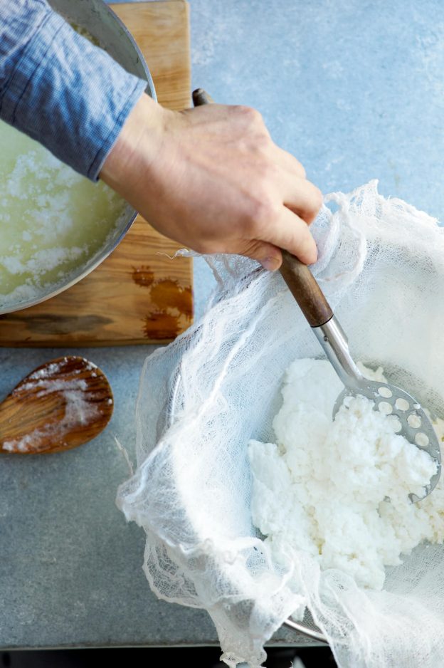 How to make ricotta cheese Features Jamie Oliver
