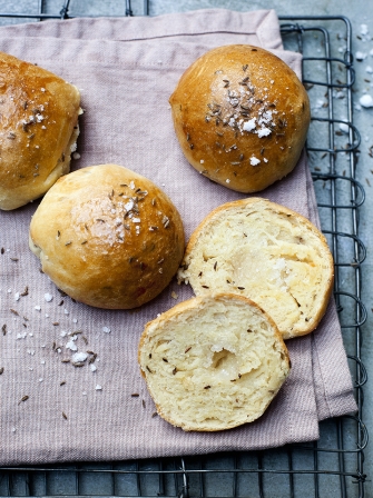 Bath Buns  Bread Recipes  Jamie Oliver