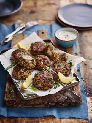 Smoked Mackerel And Red Quinoa Patties Fish Recipes Jamie Magazine Recipes
