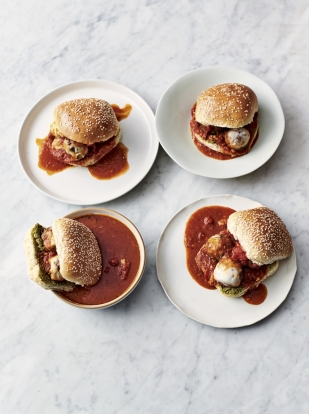 Messy Meatball Buns Beef Recipes Jamie Oliver Recipes