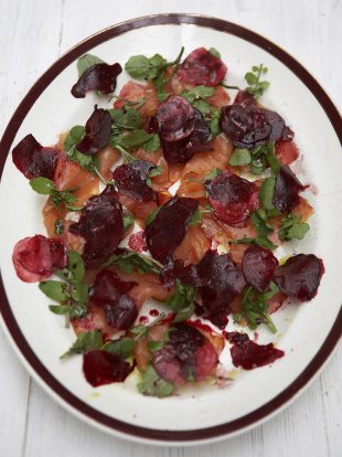 Smoked Salmon and Beetroot | Fish Recipes | Jamie Oliver Recipes