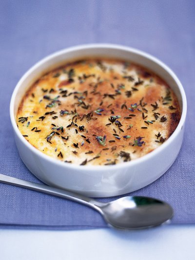 Lavender crème brûlée