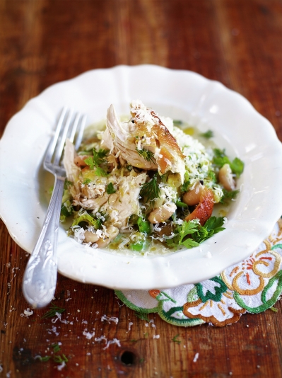 Spring chicken & citrus stew