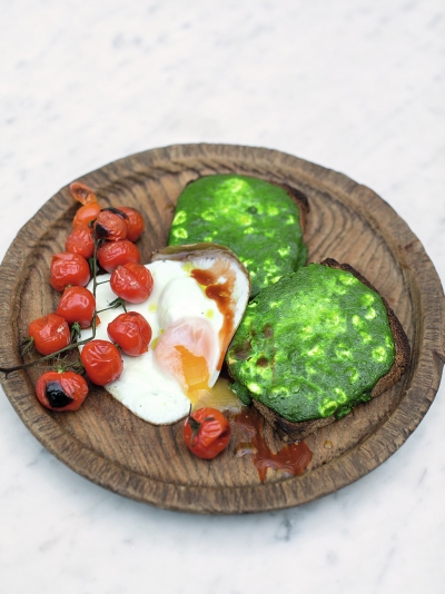 Toasted Popeye bread