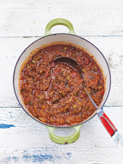 Kerryann’s hidden vegetable pasta sauce